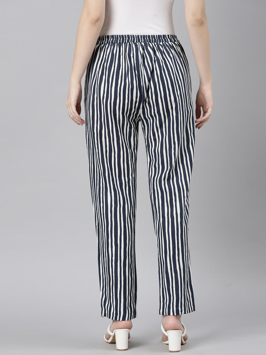 Neeru's Women'S Navy Blue Color Pant