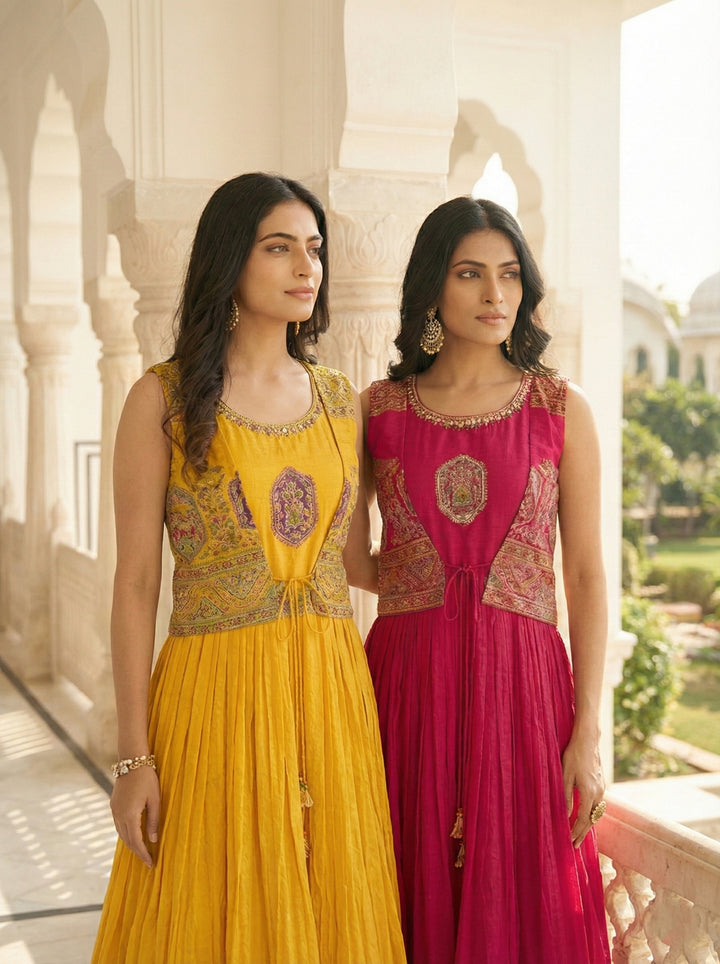 Rani Georgette Digital Print Long Dress