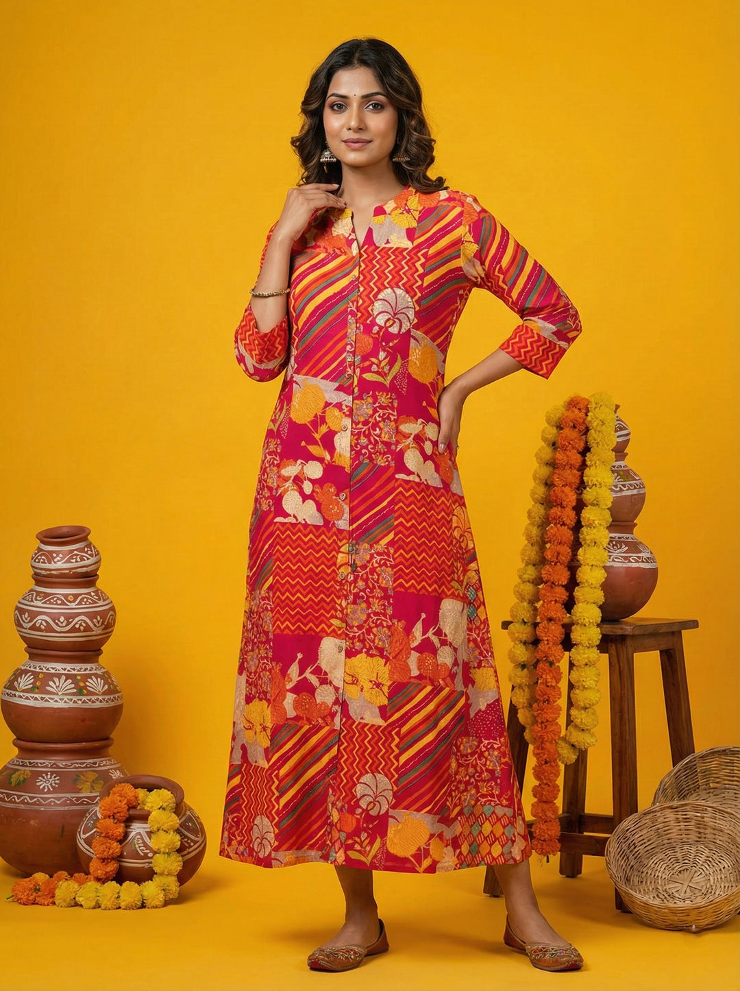 rani maxi dress Rani Deep Neck Maxi Dress