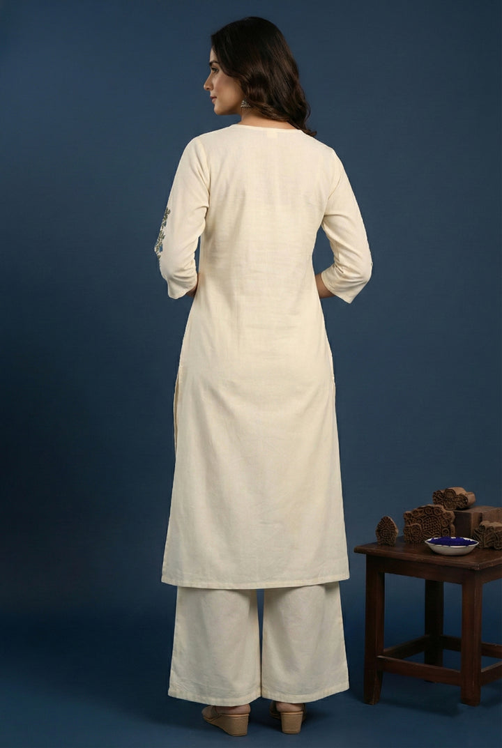 Rama Cotton Floral Digital Print Two Piece Set