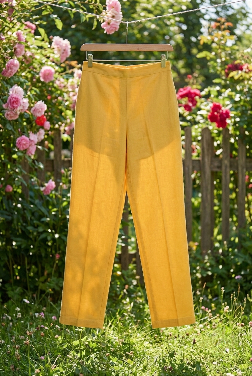 Neerus Gold cotton printed suit set - detail view 3