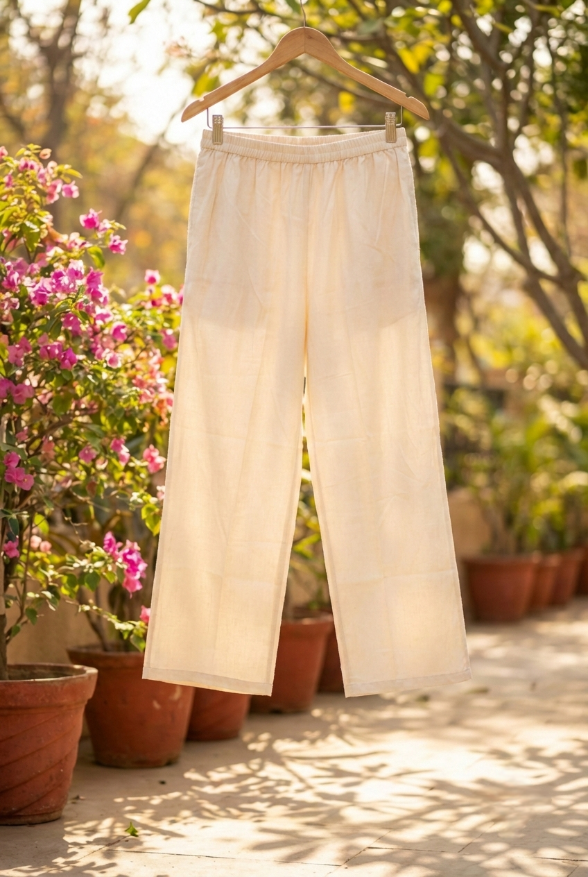 Neerus Green rayon printed kurta set - detail view 3