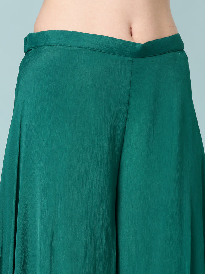 Rama Georgette Digital Print Anarkali Set