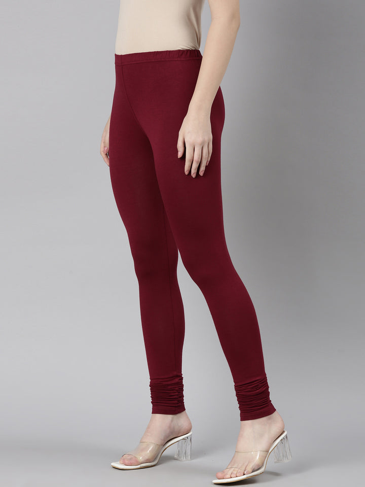 Neerus Maroon Color Legging
