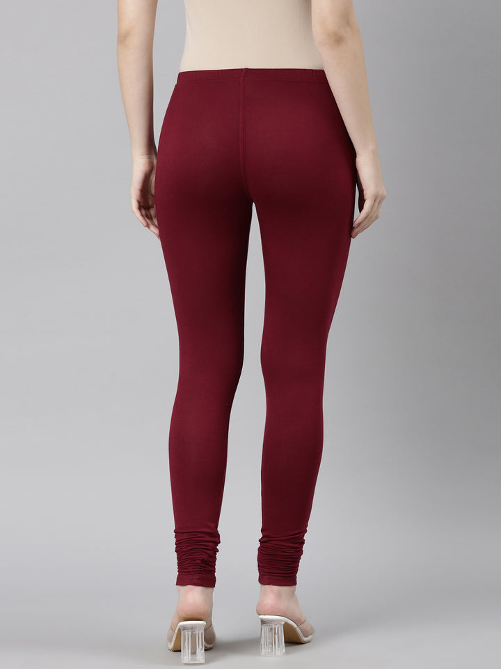 Neerus Maroon Color Legging