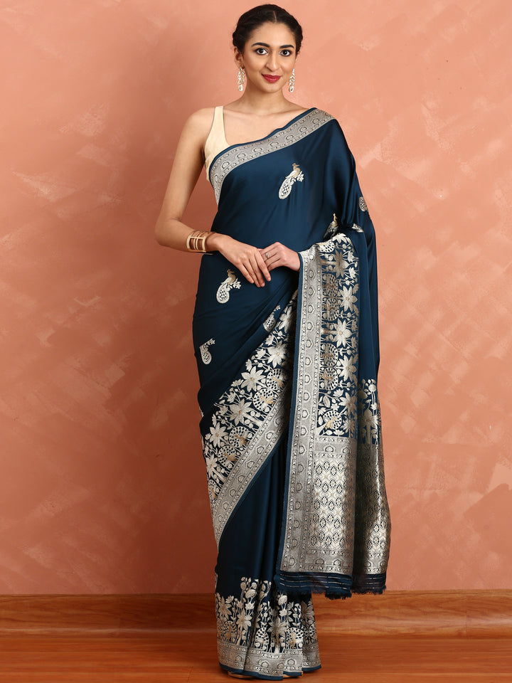 Peacock Banaras Silk Saree