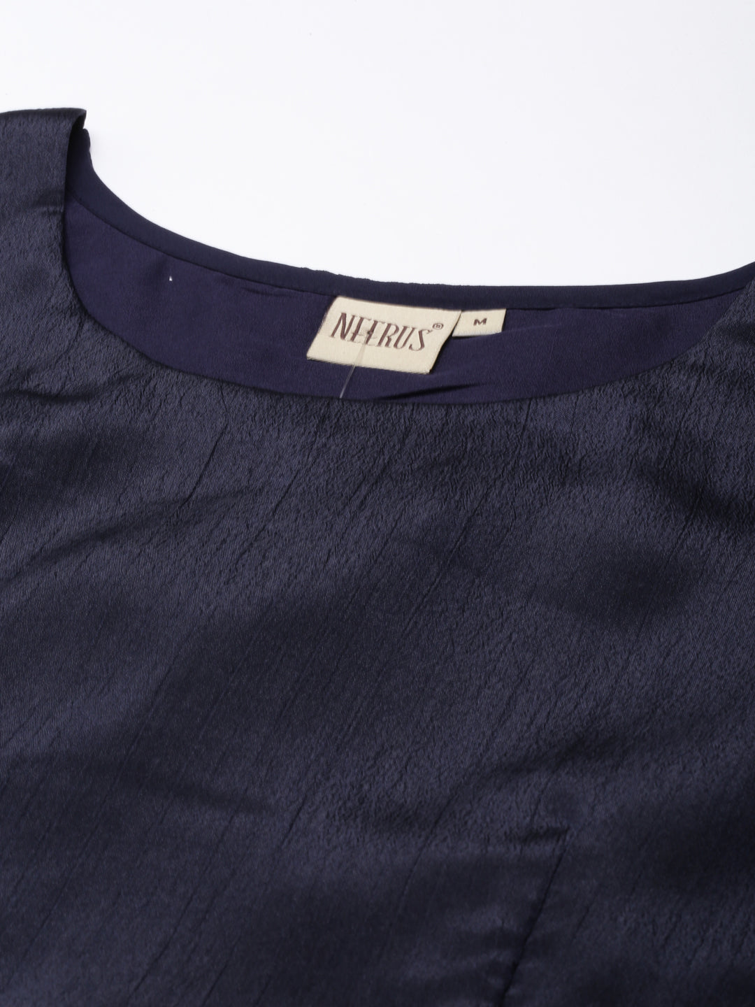 Neerus Multi crepe printed kurta set with trousers - detail view 1