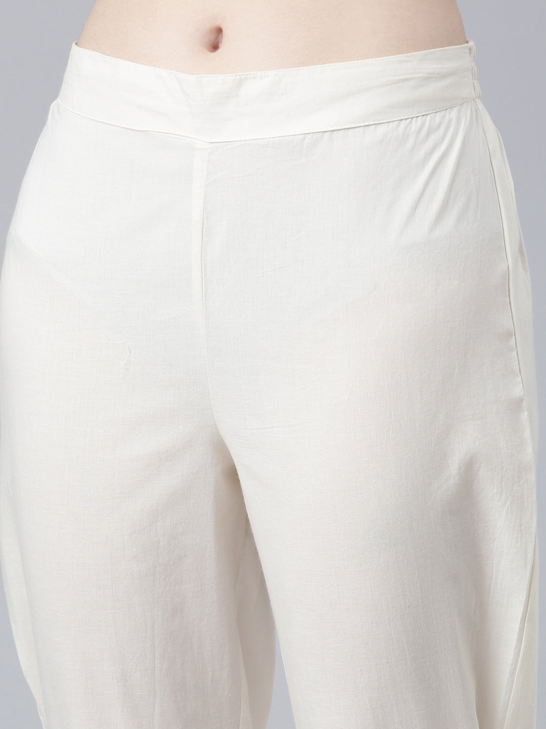 Neerus Sea Green Pleated Flared Printed Kurta And Trousers With Dupatta