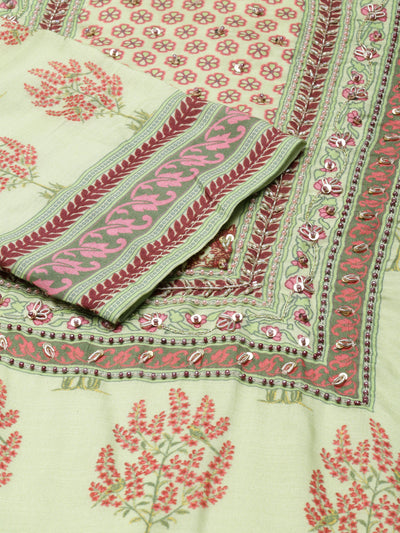 Neeru's Pista Regular High-Low Kurtas
