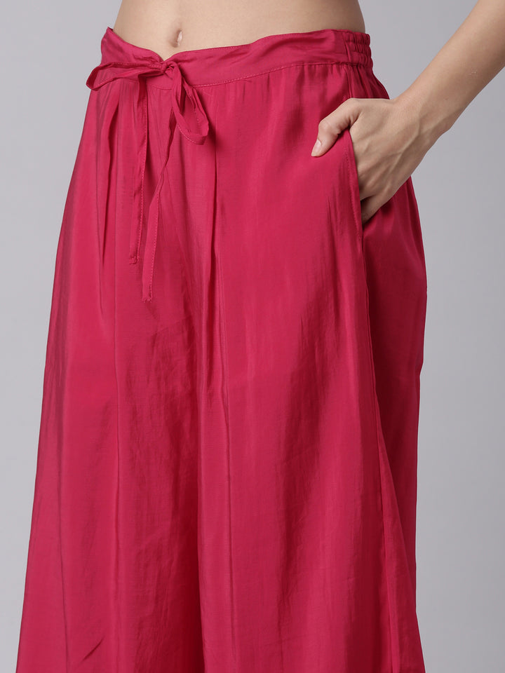 Dola Silk Rani Printed Three Piece Set