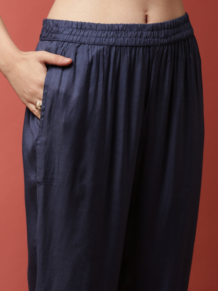 Grey Ikat fabric three piece suit