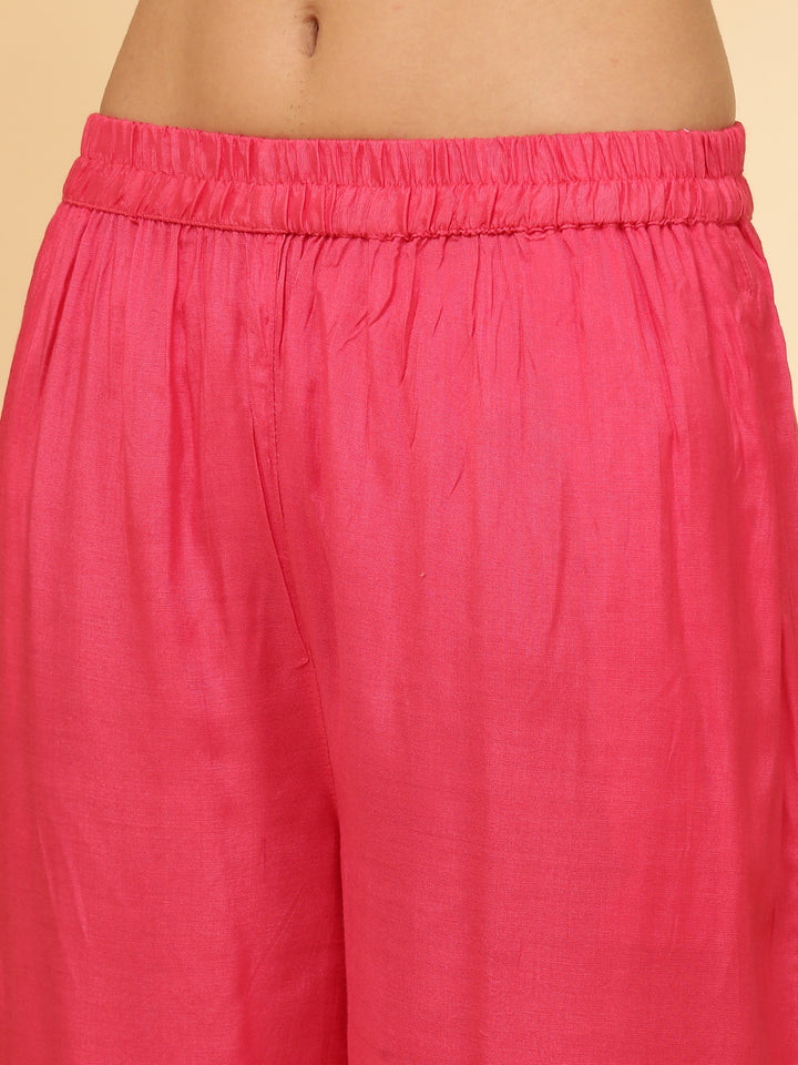 Rani Organza Floral Three Piece Set