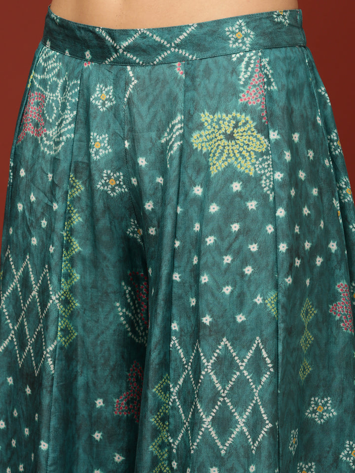 Rama Crepe Printed Three Piece Set