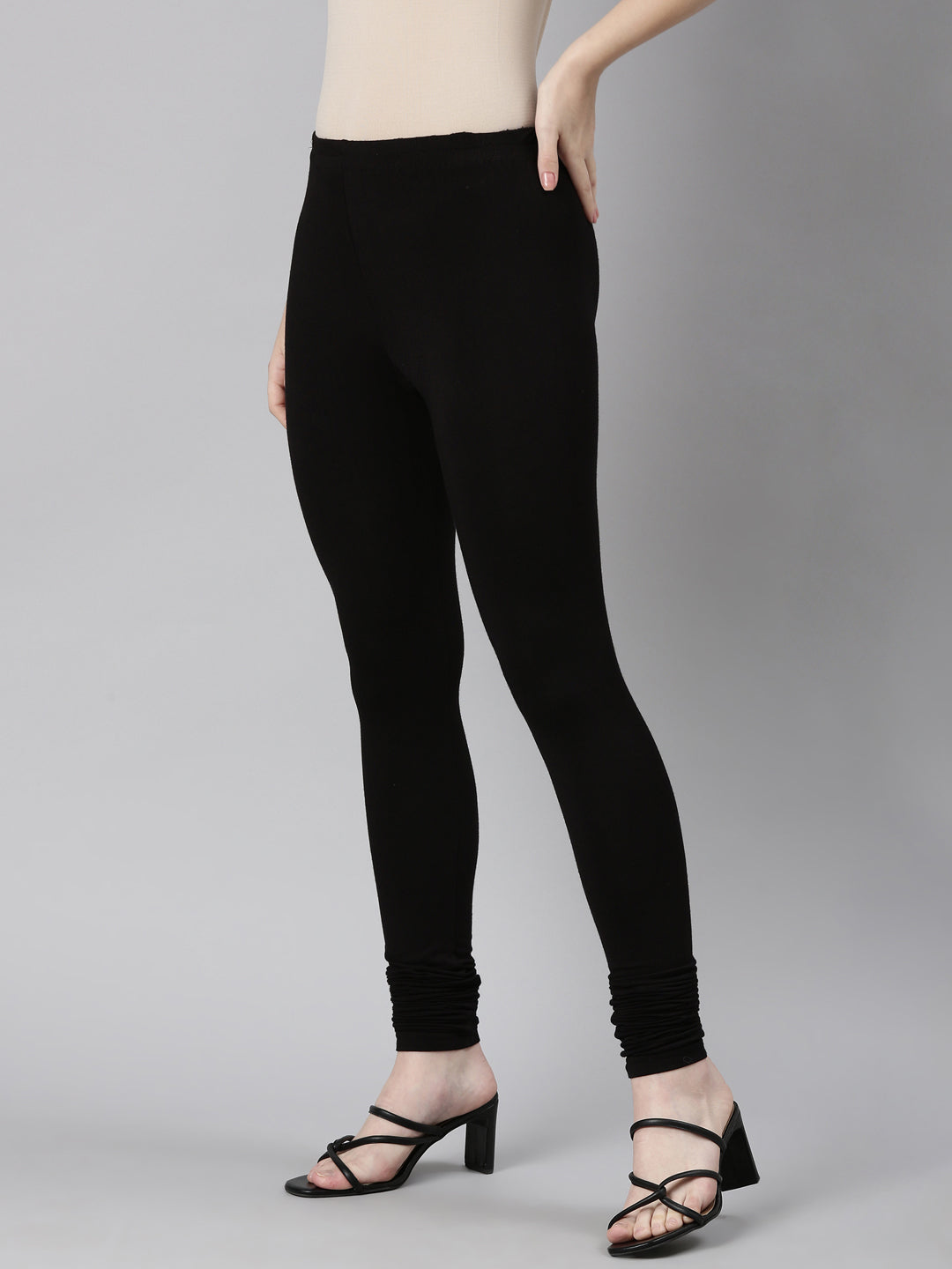 Neeru's Black Color Leeging
