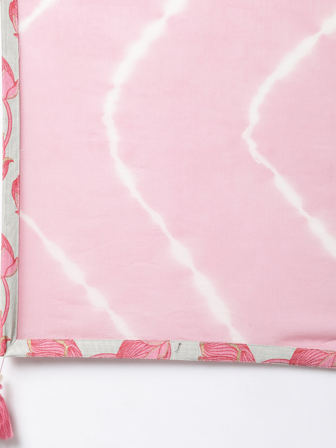 Neerus Pink printed floral suit set - detail view 3
