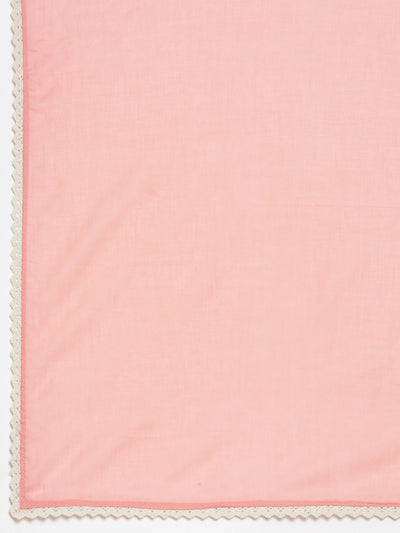 Neerus Off White Regular Straight Solid Kurta and Trousers With Dupatta