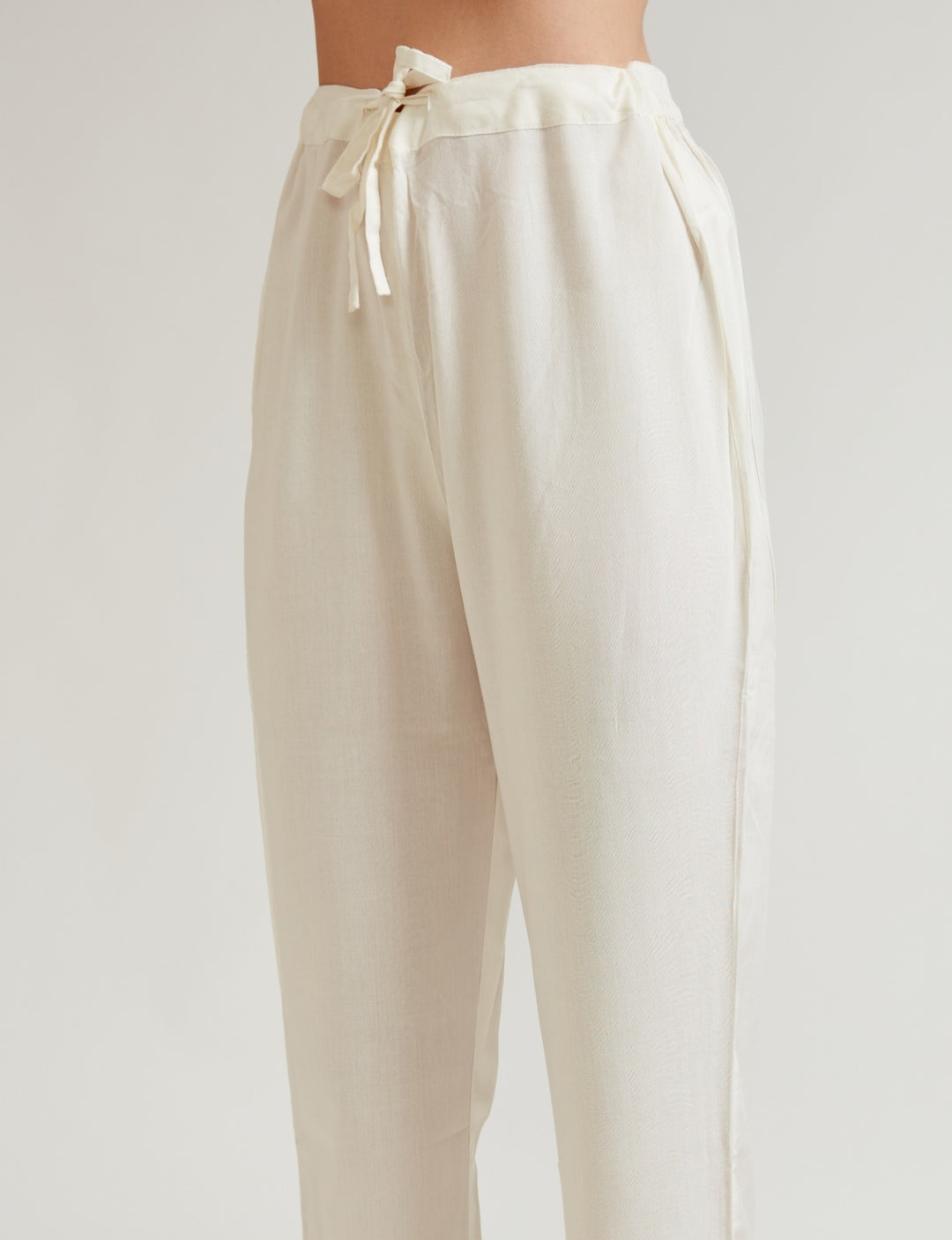 Neerus Blue cotton printed suit set - detail view 3