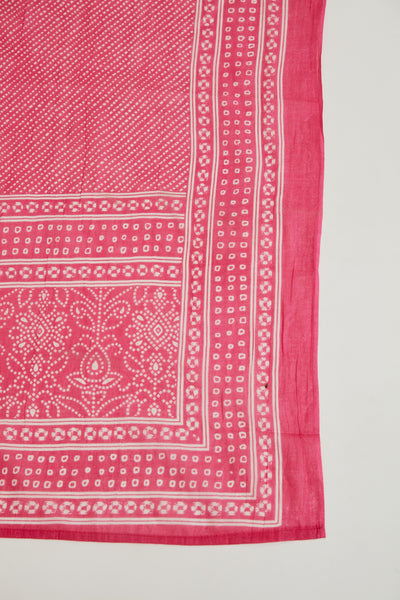 Neerus Women Magenta Sequinned Kurta with Churidar  With Dupatta