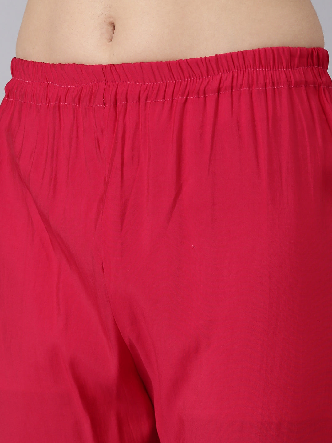 Neerus Pink shantoon solid suit set - detail view 3