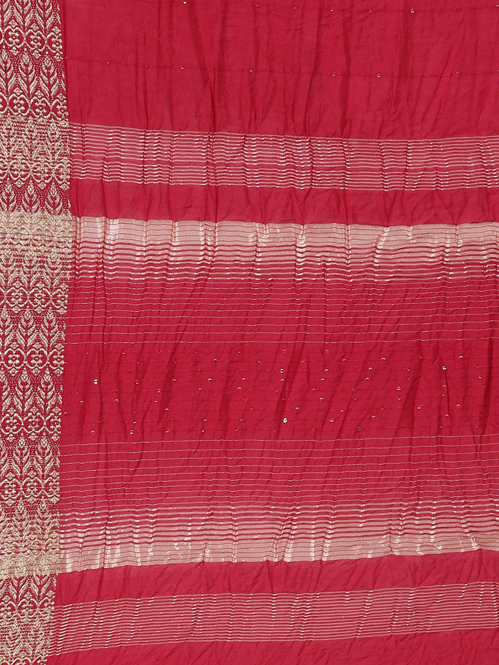 Neerus Pink shantoon solid suit set - detail view 4