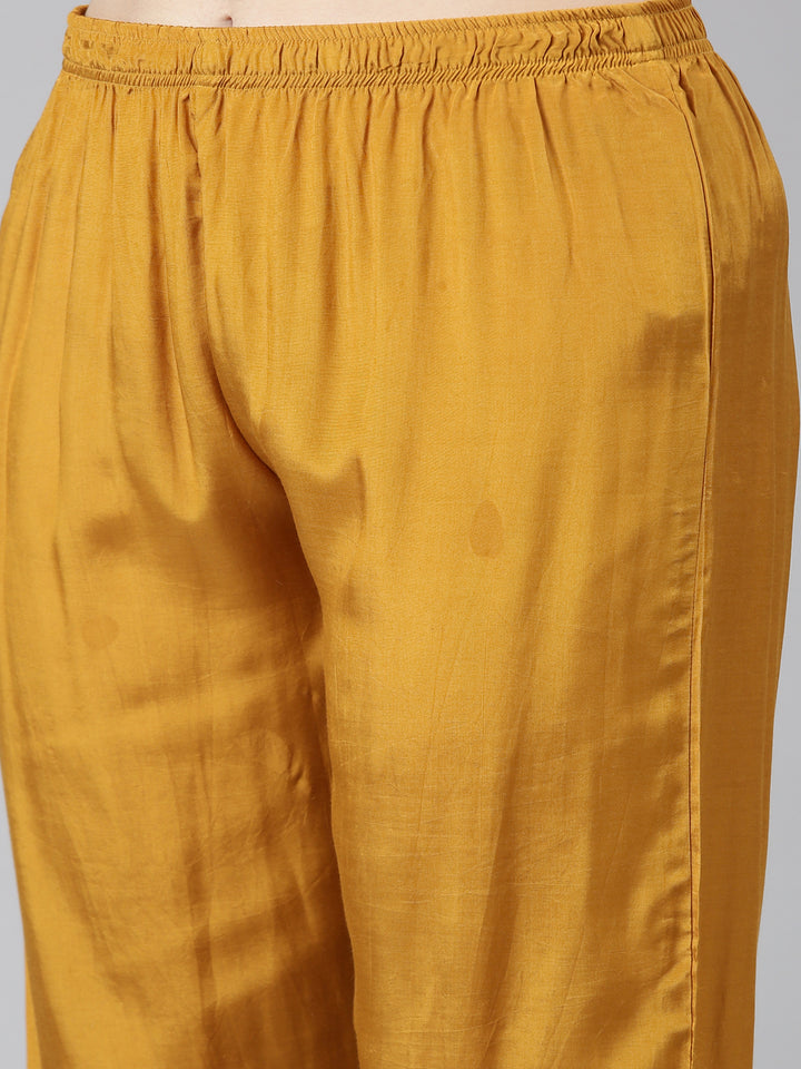 Neerus Gold Regular Straight Printed Readymade suits