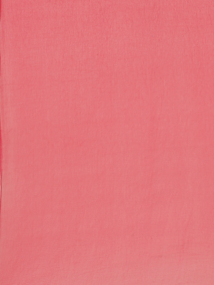 Pink Chinon Crop Top Palazzo Set