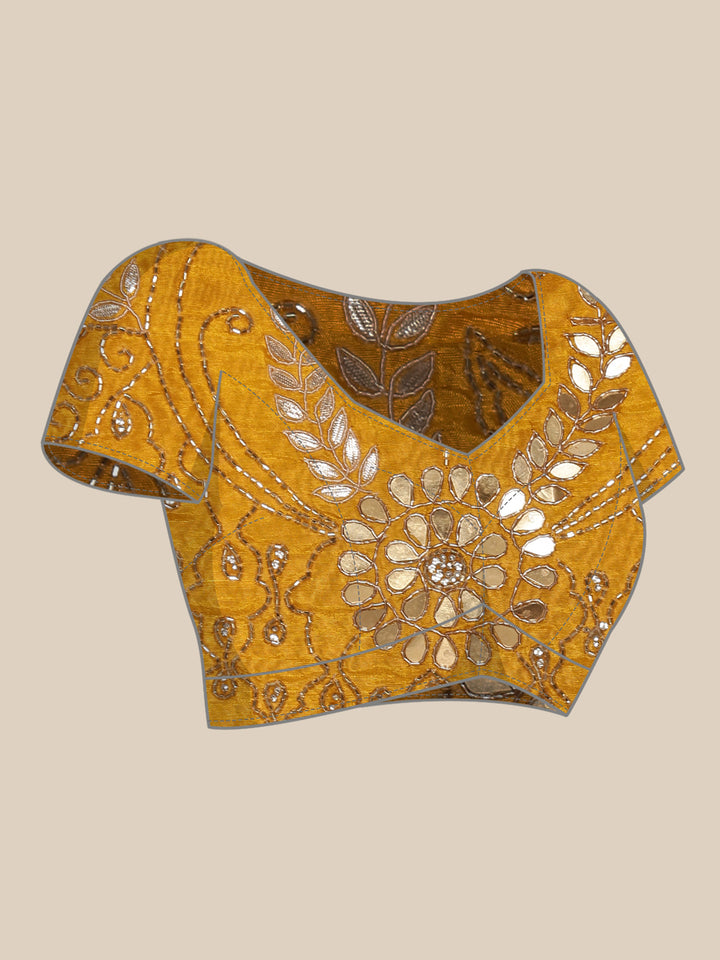 Purple Banaras Weaved Saree With Embroidery Readymade Blouse