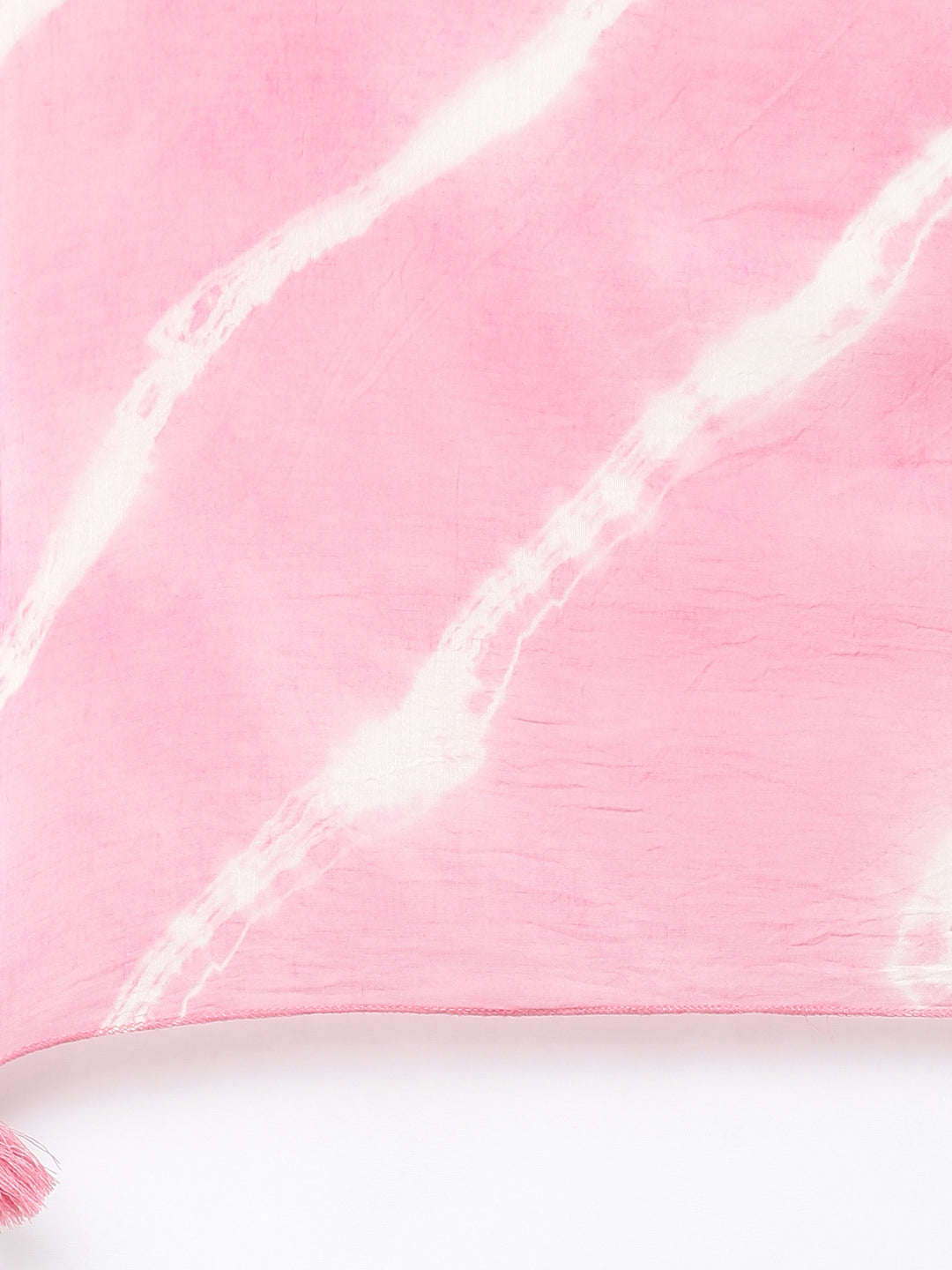 Neerus Pink floral printed kurta set with sharara - detail view 4