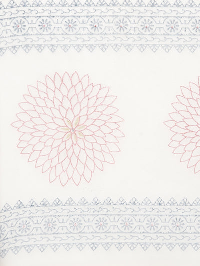 Neeru's Beige Regular Straight Printed Readymade Suits