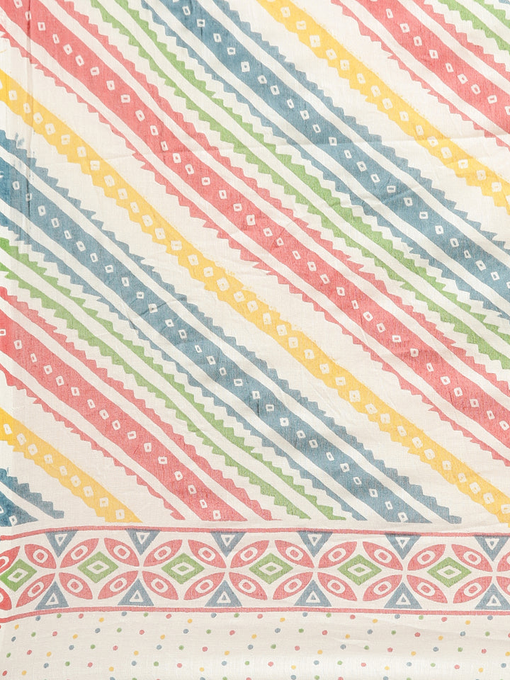 Neerus Beige Regular Straight Printed Readymade Suits