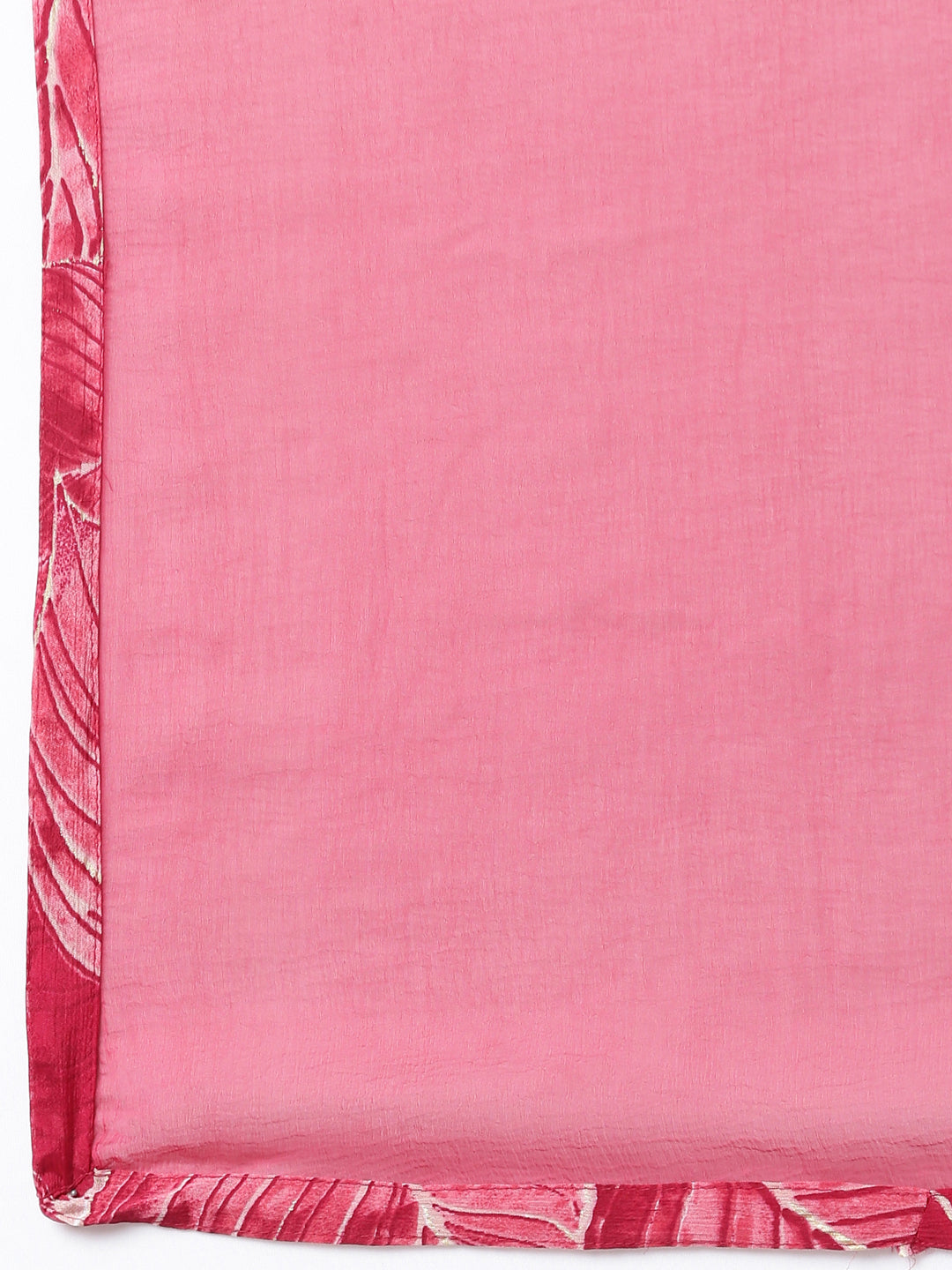 Neerus Pink printed straight suit set - detail view 4