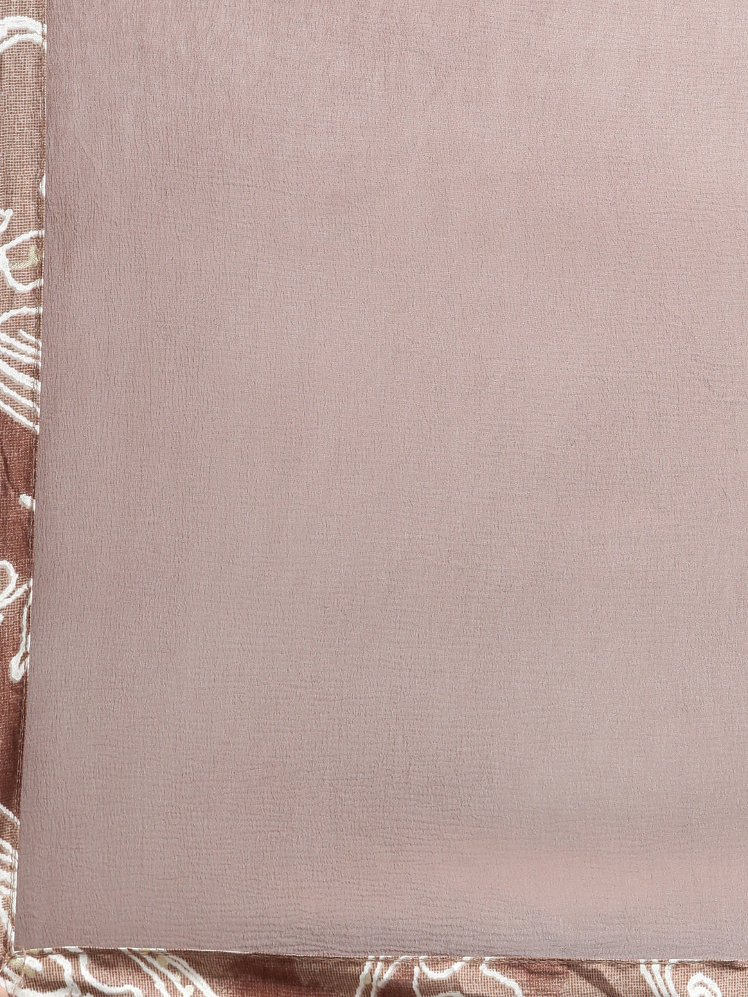 Neerus Brown shantoon printed kurta set - detail view 4