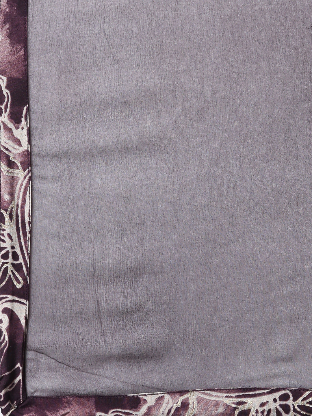 Neerus Purple printed paisley suit set - detail view 4