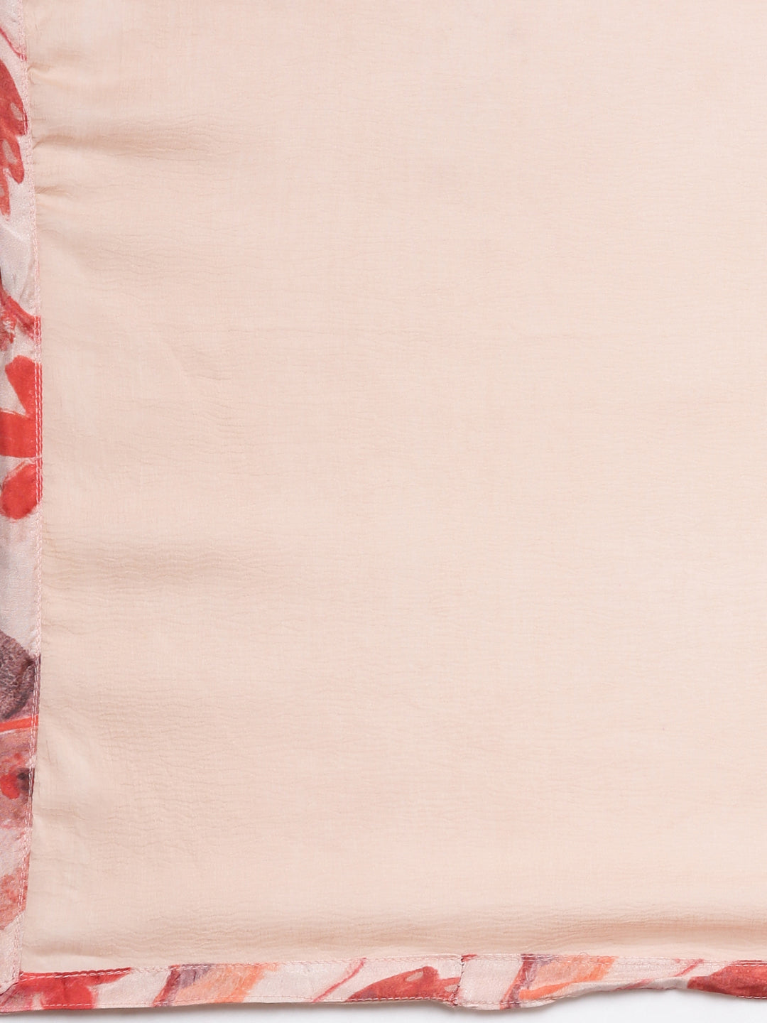 Neerus Orange printed floral suit set - detail view 4