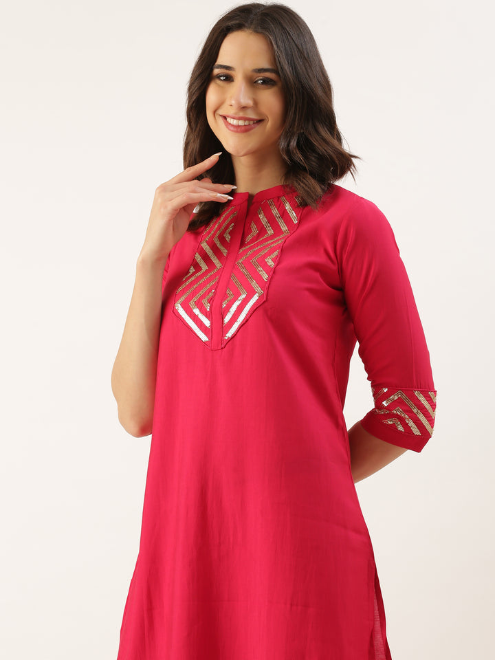 Rani Dola Silk Two Piece Set