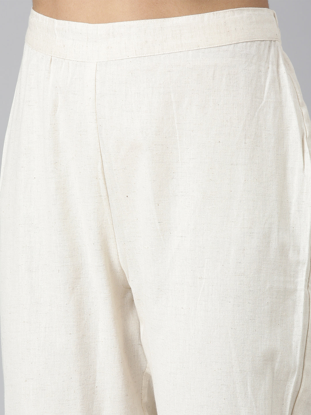 Neerus Green cotton printed kurta set - detail view 3