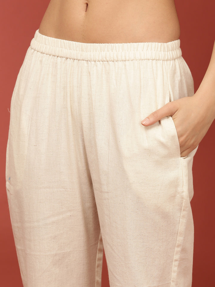 Off White Flex Two Piece Set