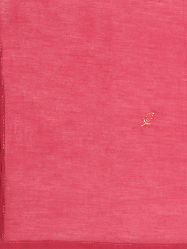 Rani muslin hand embroidery three piece suit set