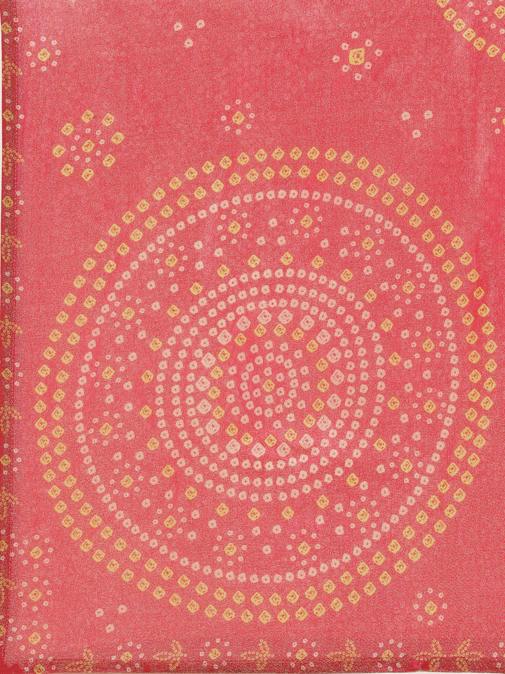 Rani Tissue Printed Embroidery Three Piece Suit Set