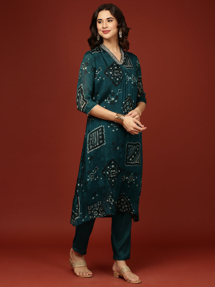 Rama Chinnon Printed Three Piece Set