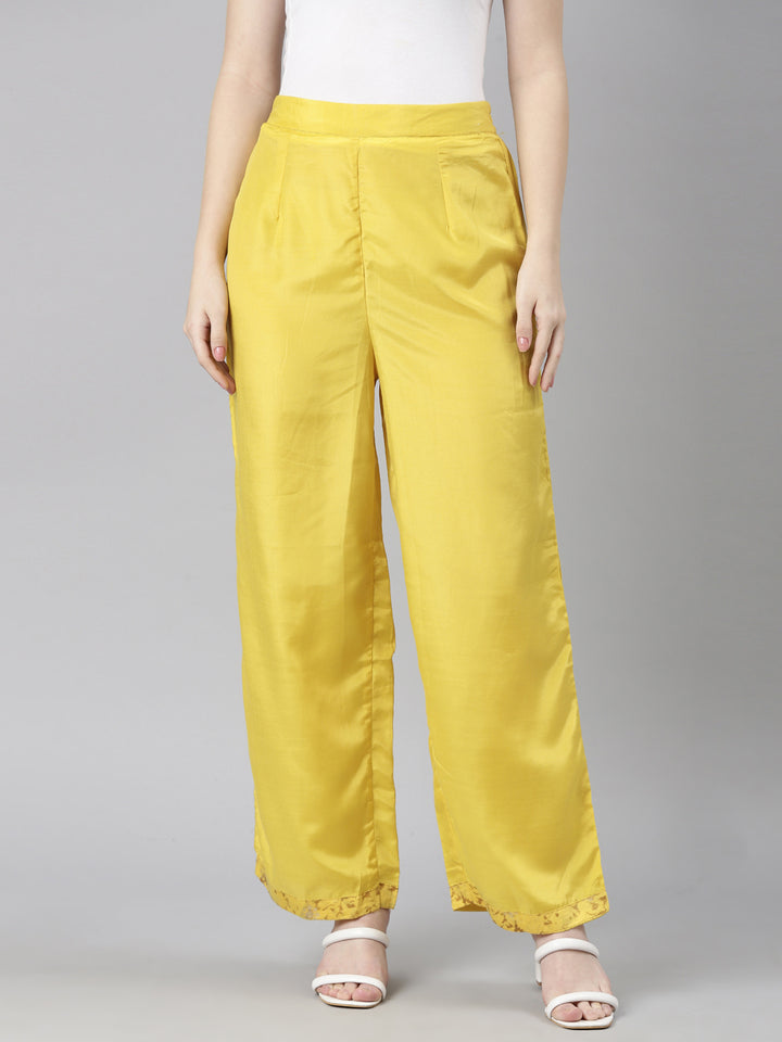 Neerus Yellow Color Pant