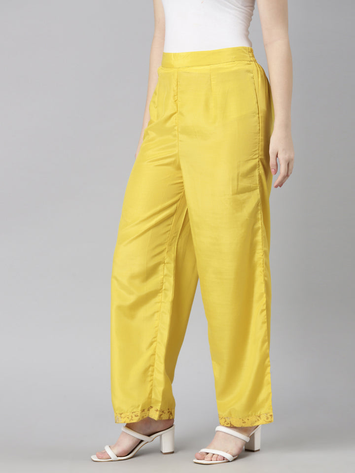 Neerus Yellow Color Pant