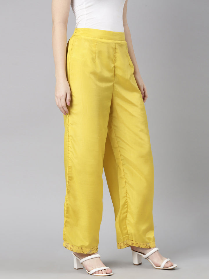 Neerus Yellow Color Pant