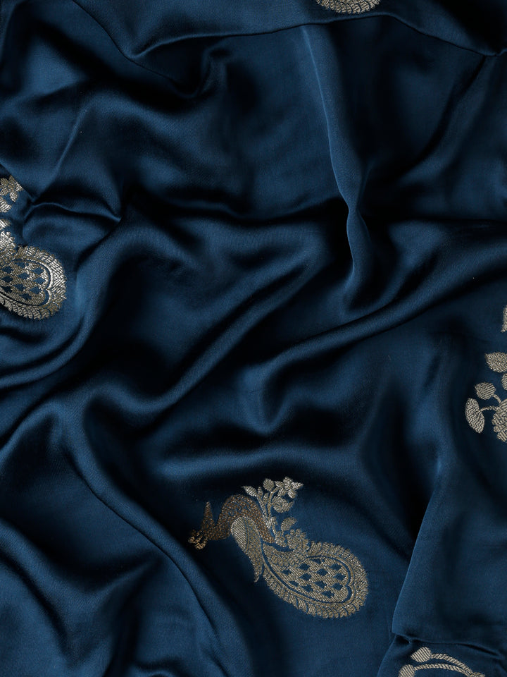 Peacock banaras silk saree