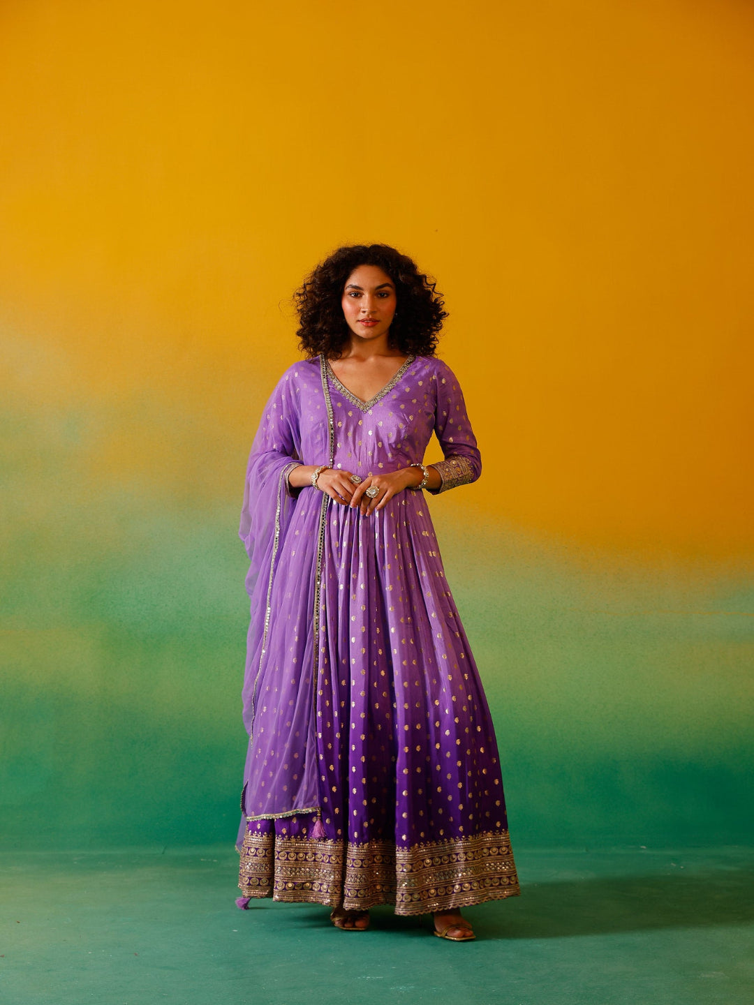 purple banarasi dress Women elegant purple dress Banarasi Collection Online for Women