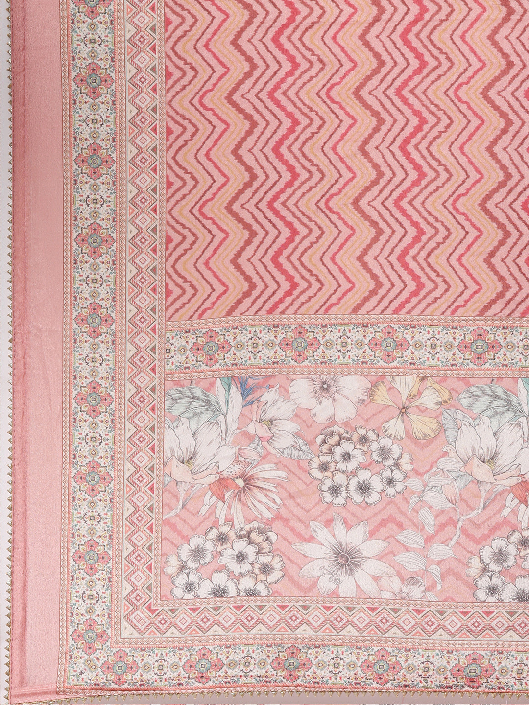 Neerus Ethnic thread embroidered sharara set kurta dupatta - detail view 4