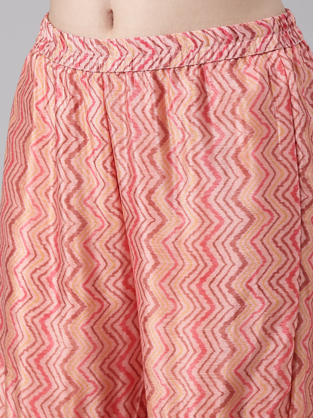 Neerus Ethnic thread embroidered sharara set kurta dupatta - detail view 3