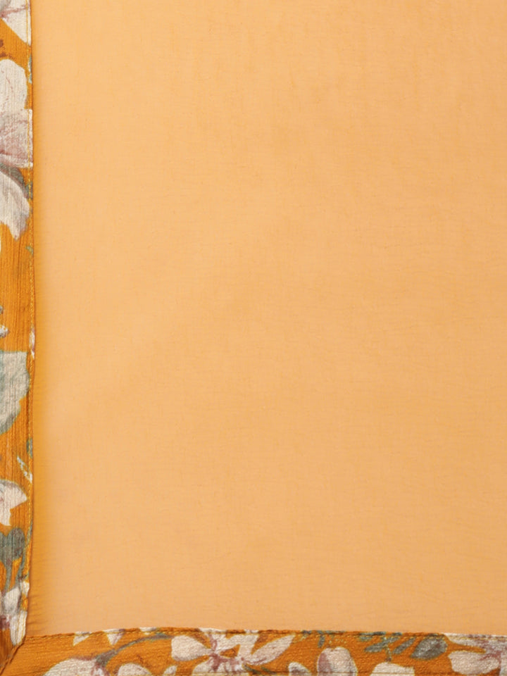 Neerus Yellow printed floral suit set - detail view 3