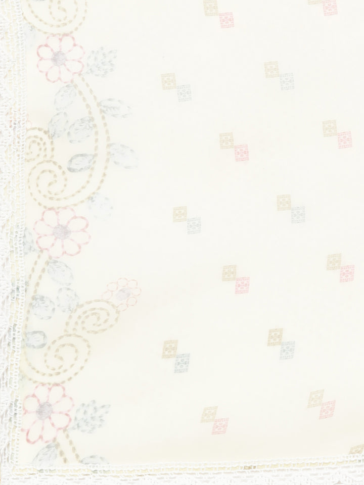 Neerus Yellow Regular Flared Floral Readymade suits