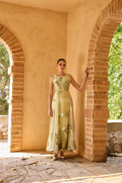 Neerus Pista Casual Maxi Printed Dresses